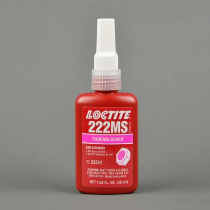 漢高樂(lè)泰 222MS 螺紋鎖固劑厭氧膠 紫色 50毫升 瓶裝