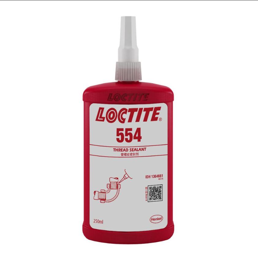 漢高樂(lè)泰 554螺紋密封膠 紅色 250毫升 瓶裝