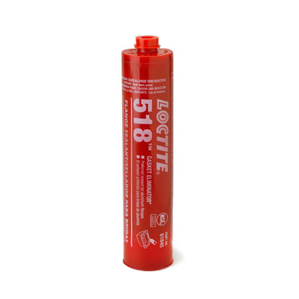 漢高樂(lè)泰 518墊片消除劑密封膠 紅色 300毫升 卡筒包裝