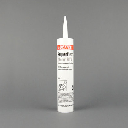漢高樂泰 Superflex 595 RTV有機(jī)硅粘合密封膠 透明 300毫升 卡筒包裝