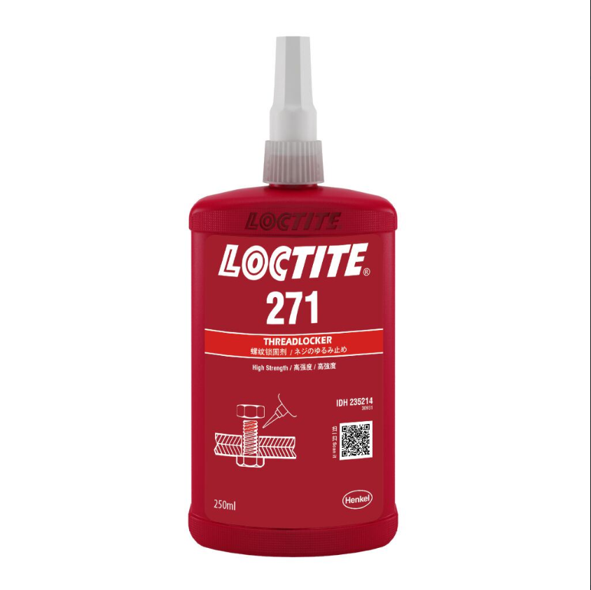 漢高樂(lè)泰 271丙烯酸厭氧螺紋鎖固劑 紅色 250毫升 瓶裝